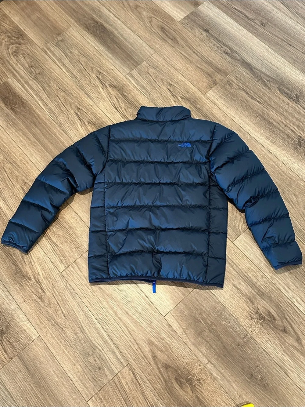 The North Face Kids XL (18-20) 416 Andes 550 Down Navy Puffer Jacket